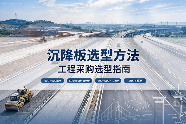 龙山沉降板选择方法