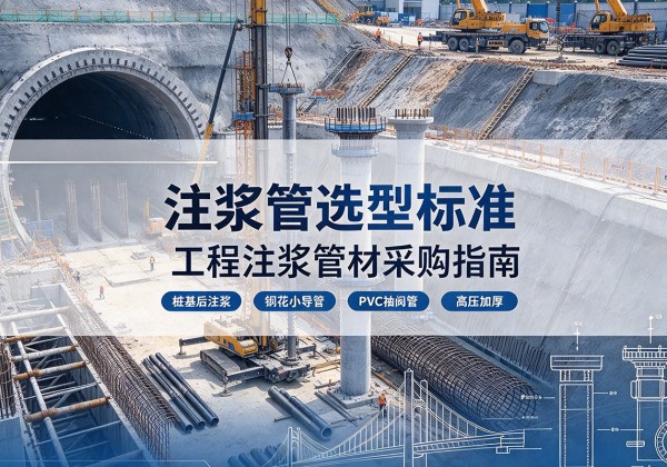 龙山注浆管选型标准